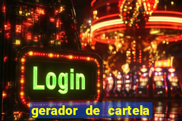 gerador de cartela de bingo